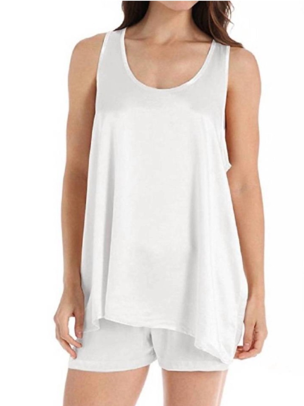 PJ Harlow Laura Satin Racerback Tank